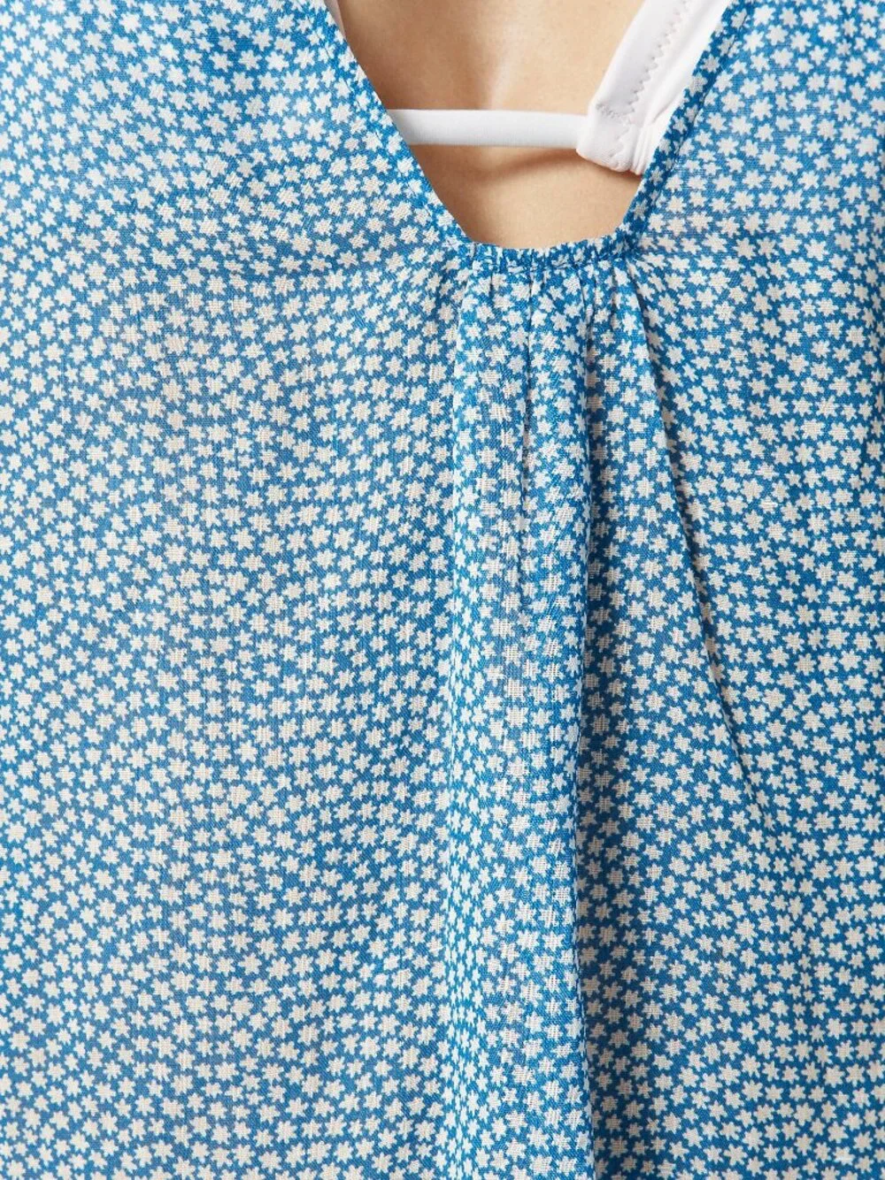 NWT J. Crew Size Medium Side Tie Beach Cover Up Midi Dress Mini Floral Print NEW
